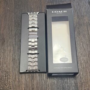 Coach Silver Watch Band